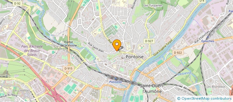 localisation de l'entreprise ASSOCIATION GROUPE DE MARS à PONTOISE