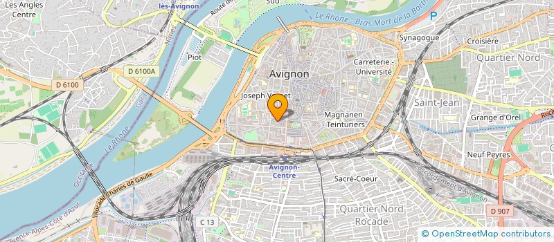 localisation de l'entreprise ASSOCIATION GROUPE DUPONT à AVIGNON