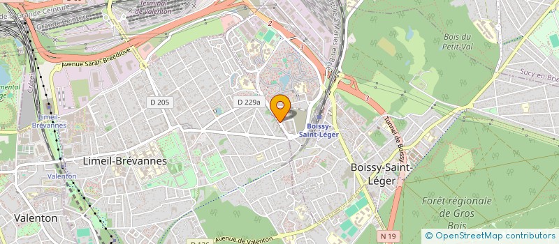localisation de l'entreprise ASSOCIATION GROUPE EMMANUEL à BOISSY-SAINT-LEGER
