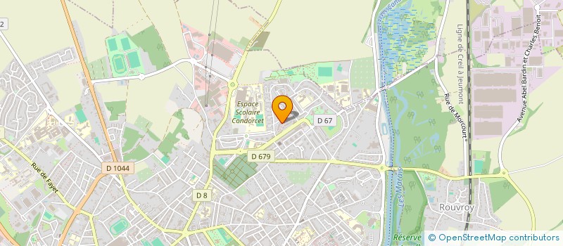 localisation de l'entreprise ASSOCIATION GROUPE INTERCULTURELLE REUNI POUR L ACTION à SAINT-QUENTIN