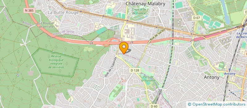 localisation de l'entreprise ASSOCIATION GROUPE SCOLAIRE BARAT à CHATENAY-MALABRY