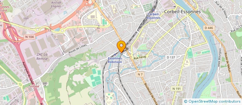 localisation de l'entreprise ASSOCIATION GROUPE SCOLAIRE EXCELLENCE à CORBEIL-ESSONNES
