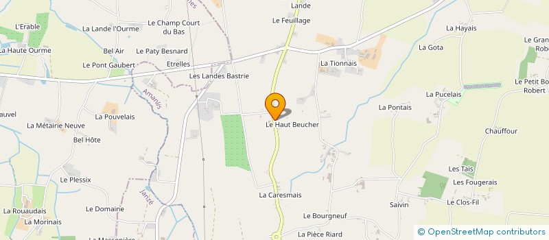 localisation de l'entreprise ASSOCIATION GROUPEMENT D'EMPLOYEURS DESILES  AMANLIS