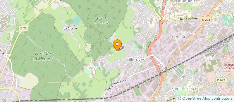 localisation de l'entreprise ASSOCIATION GROUPEMENT D'EMPLOYEURS STAFF EMPLOI  BESANCON