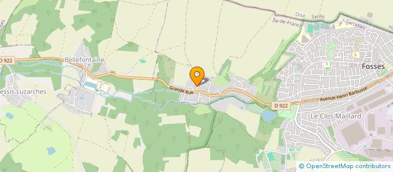 localisation de l'entreprise ASSOCIATION GUACAMOLE  FOSSES