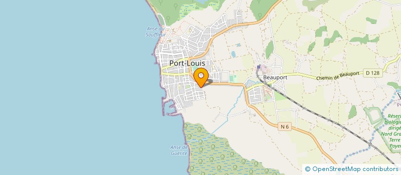 localisation de l'entreprise ASSOCIATION GUADELOUPE EQUITATION à PORT-LOUIS