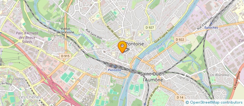 localisation de l'entreprise ASSOCIATION GUENEAU FILLE FILS à PONTOISE