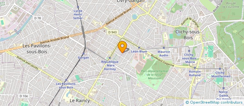 localisation de l'entreprise ASSOCIATION GUEOULA  PARIS