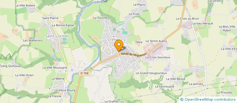 localisation de l'entreprise ASSOCIATION GUY HOMERY  CREHEN