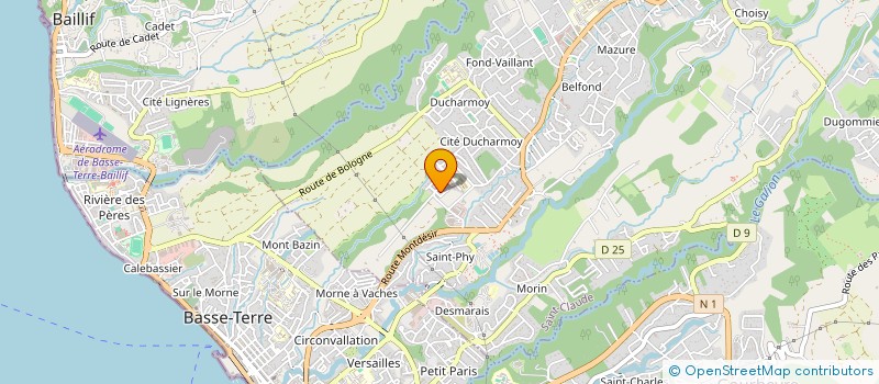 localisation de l'entreprise ASSOCIATION GWADA MOVIZ à SAINT-CLAUDE