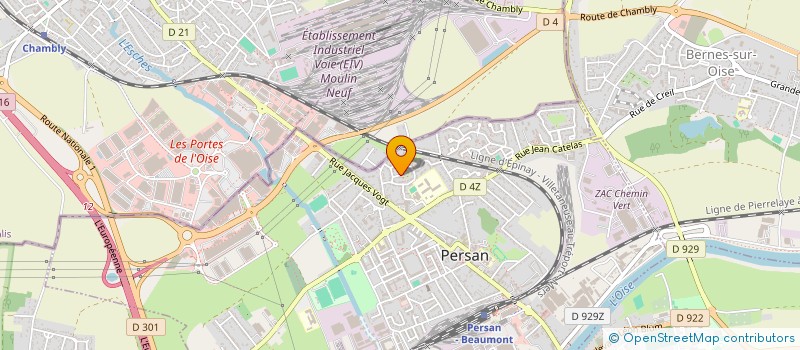 localisation de l'entreprise ASSOCIATION GWADA TEAM RALLYE  PERSAN