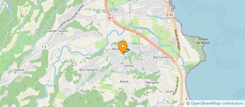 localisation de l'entreprise ASSOCIATION GWADACORDES  PETIT-BOURG