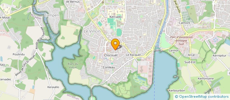 localisation de l'entreprise ASSOCIATION GWENED SAID à VANNES
