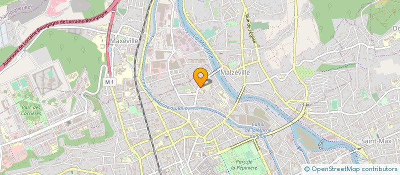 localisation de l'entreprise ASSOCIATION GYM CLUB  NANCY