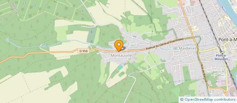 localisation de l'entreprise ASSOCIATION GYM CLUB CHAMPEY  CHAMPEY-SUR-MOSELLE