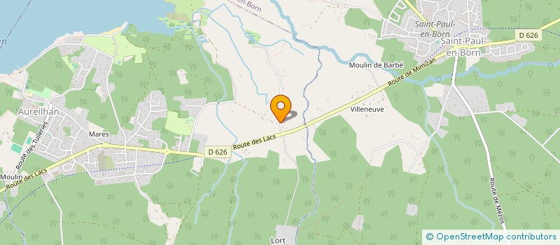 localisation de l'entreprise ASSOCIATION GYM ENTRETIEN D'AUREILHAN  AUREILHAN