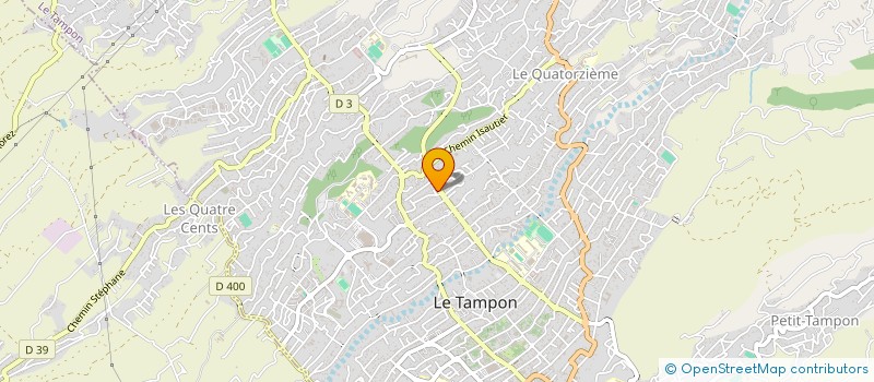 localisation de l'entreprise ASSOCIATION GYM ET LOISIRS DE BERIVE  LE TAMPON