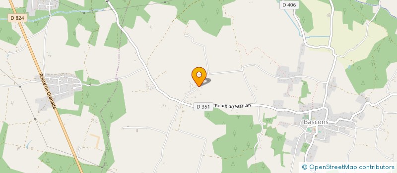 localisation de l'entreprise ASSOCIATION GYM FIZZ  BASCONS