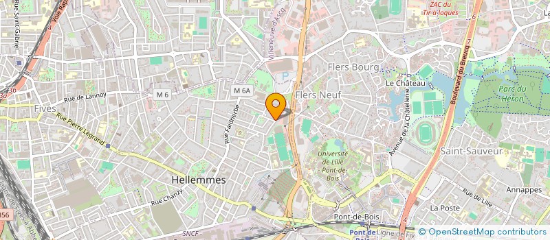localisation de l'entreprise ASSOCIATION GYM SPEEDBALL à LILLE