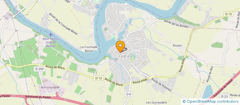 localisation de l'entreprise ASSOCIATION GYM VOLONTAIRE DE MARSSAC  MARSSAC-SUR-TARN