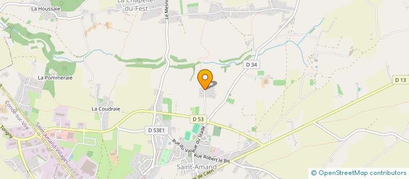 localisation de l'entreprise ASSOCIATION GYM VOLONTAIRE ST AMAND  SAINT-AMAND-VILLAGES