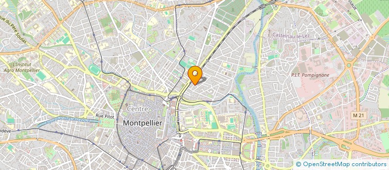 localisation de l'entreprise ASSOCIATION GYMNASTIQUE VOLONTAIRE TOUT EN SOUPLESSE à MONTPELLIER