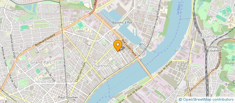 localisation de l'entreprise ASSOCIATION GZENAYA MAIN DANS LA MAIN  BORDEAUX