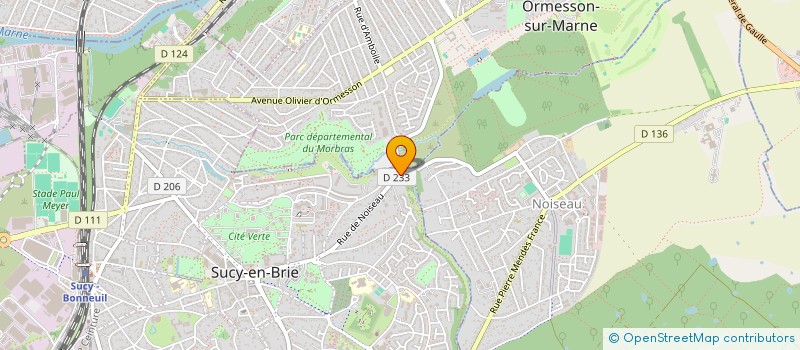 localisation de l'entreprise ASSOCIATION H2E L'AVENIR  SUCY-EN-BRIE