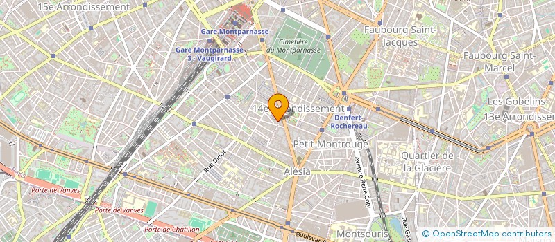 localisation de l'entreprise ASSOCIATION HABITAT ET HANDICAP à PARIS