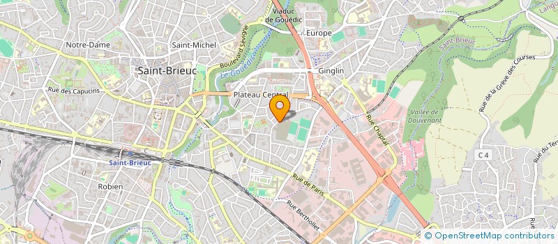 localisation de l'entreprise ASSOCIATION HAD DU PAYS BRIOCHIN à SAINT-BRIEUC