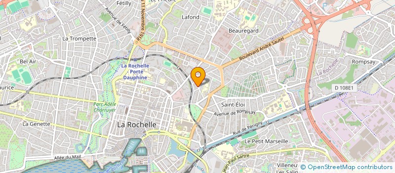 localisation de l'entreprise ASSOCIATION HAN'SEMBLE AVEC LOUISON  LA ROCHELLE