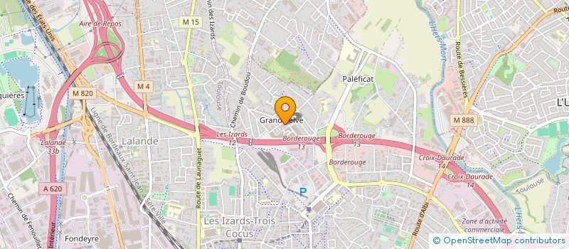 localisation de l'entreprise ASSOCIATION HANDI-SOCIAL à TOULOUSE