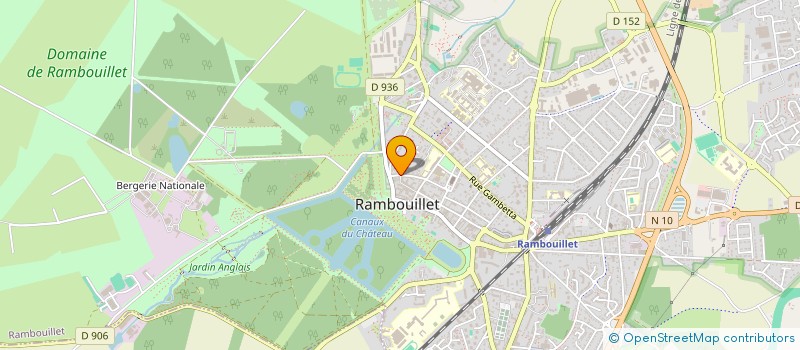 localisation de l'entreprise ASSOCIATION HANDI TOUS à RAMBOUILLET