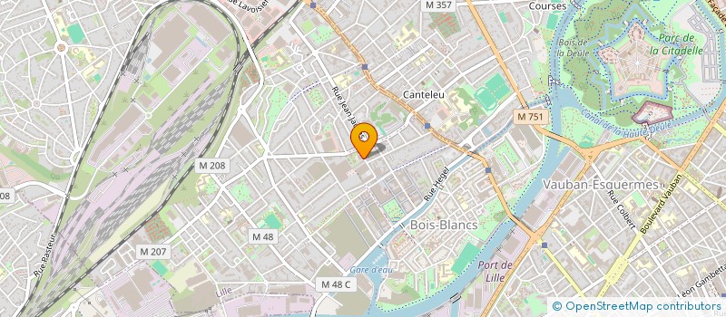 localisation de l'entreprise ASSOCIATION HANDICAPS ET CADRE DE VIE à LILLE