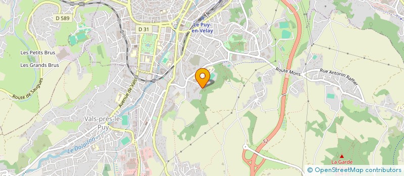 localisation de l'entreprise ASSOCIATION HANDISPORT DU PUY EN VELAY à LE PUY-EN-VELAY