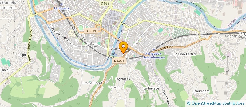 localisation de l'entreprise ASSOCIATION HARKIS ET LEURS ENFANTS DE DORDOGNE ET NOUVELLE AQUITAINE  TERRASSON-LAVILLEDIEU