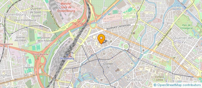 localisation de l'entreprise ASSOCIATION HARMONIE à STRASBOURG