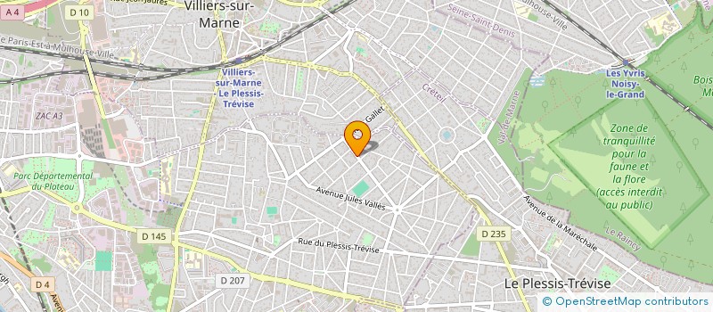 localisation de l'entreprise ASSOCIATION HARPOCELLO à CHAMPIGNY-SUR-MARNE