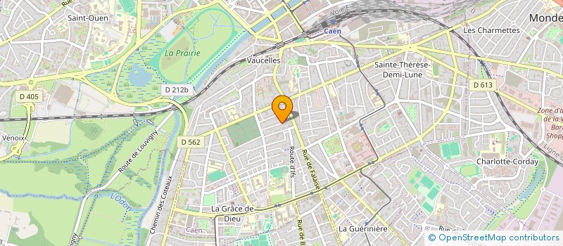 localisation de l'entreprise ASSOCIATION HAUT LES MOTS à CAEN