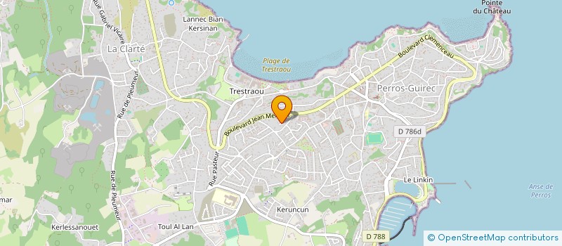 localisation de l'entreprise ASSOCIATION HAUTS DE TRESTRAOU à PERROS-GUIREC