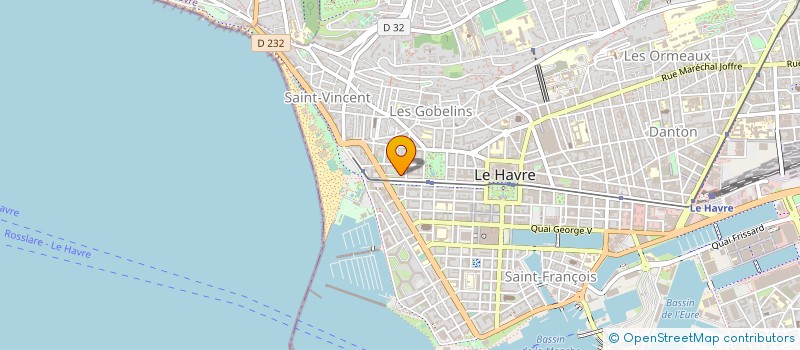 localisation de l'entreprise ASSOCIATION HAVRAISE DE COMPTABLES à LE HAVRE