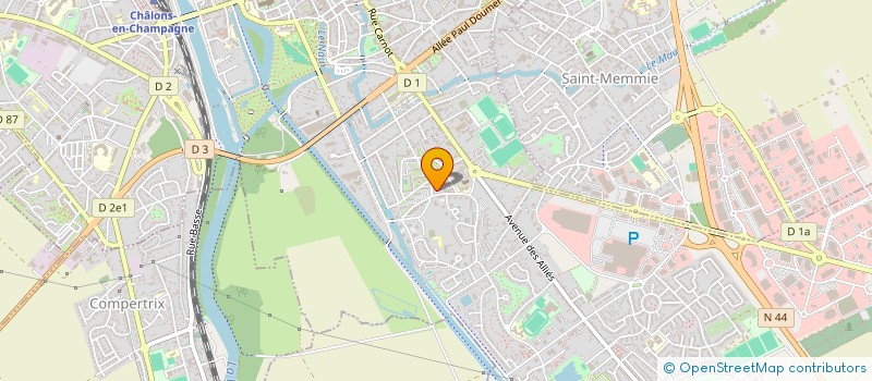 localisation de l'entreprise ASSOCIATION HAWA MAHORAIS DE CHALONS  CHALONS-EN-CHAMPAGNE