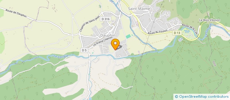 localisation de l'entreprise ASSOCIATION HECILE  MANE