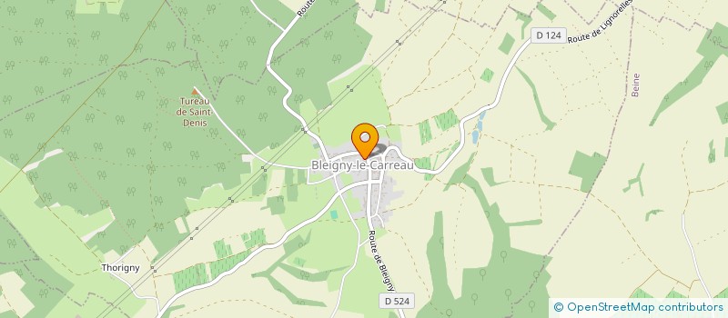 localisation de l'entreprise ASSOCIATION HELIOS  BLEIGNY-LE-CARREAU