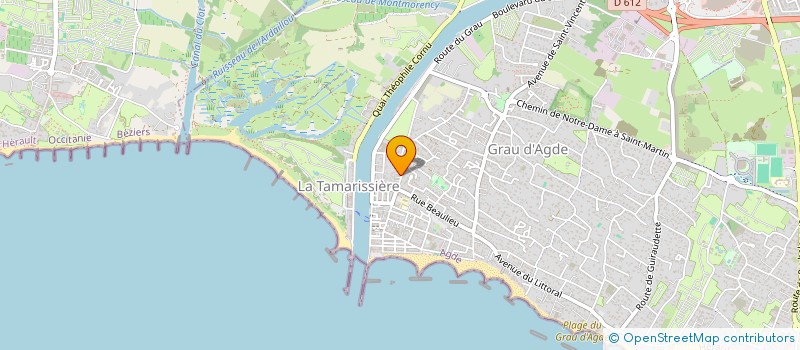 localisation de l'entreprise ASSOCIATION HELLO MUSIC PRO  AGDE