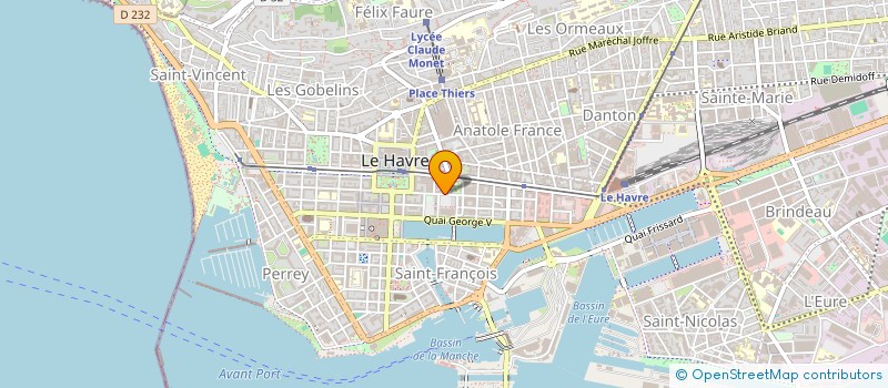 localisation de l'entreprise ASSOCIATION HELLO SANTE LE HAVRE à LE HAVRE