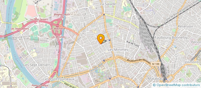 localisation de l'entreprise ASSOCIATION HELP 31 à TOULOUSE