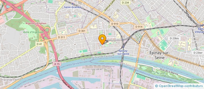 localisation de l'entreprise ASSOCIATION HELP à EPINAY-SUR-SEINE