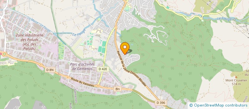 localisation de l'entreprise ASSOCIATION HELP EDITION  GEMENOS