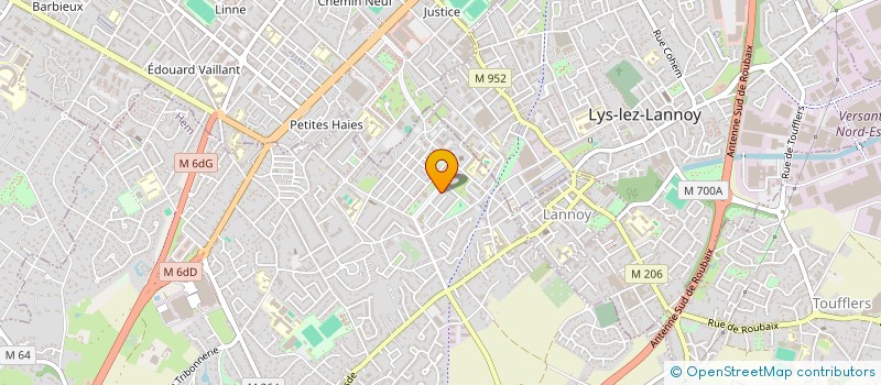 localisation de l'entreprise ASSOCIATION HEMIX  HEM